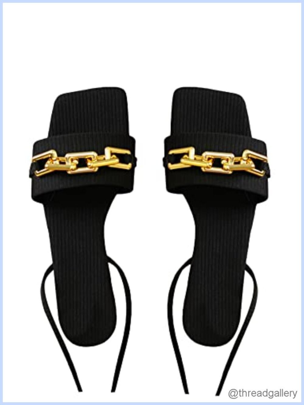 Lace Up Flat Strappy Ankle Wrap Sandals Comfortable Walking